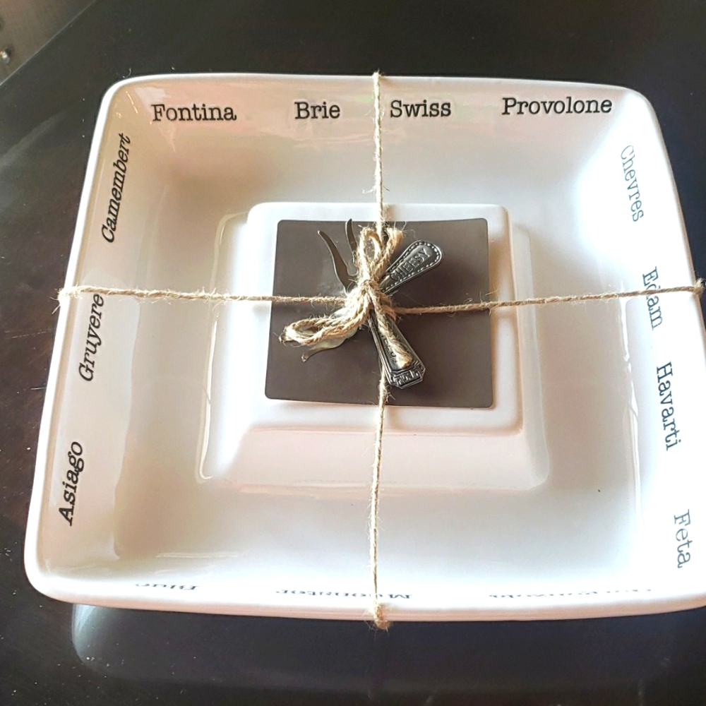 New cheese platter.